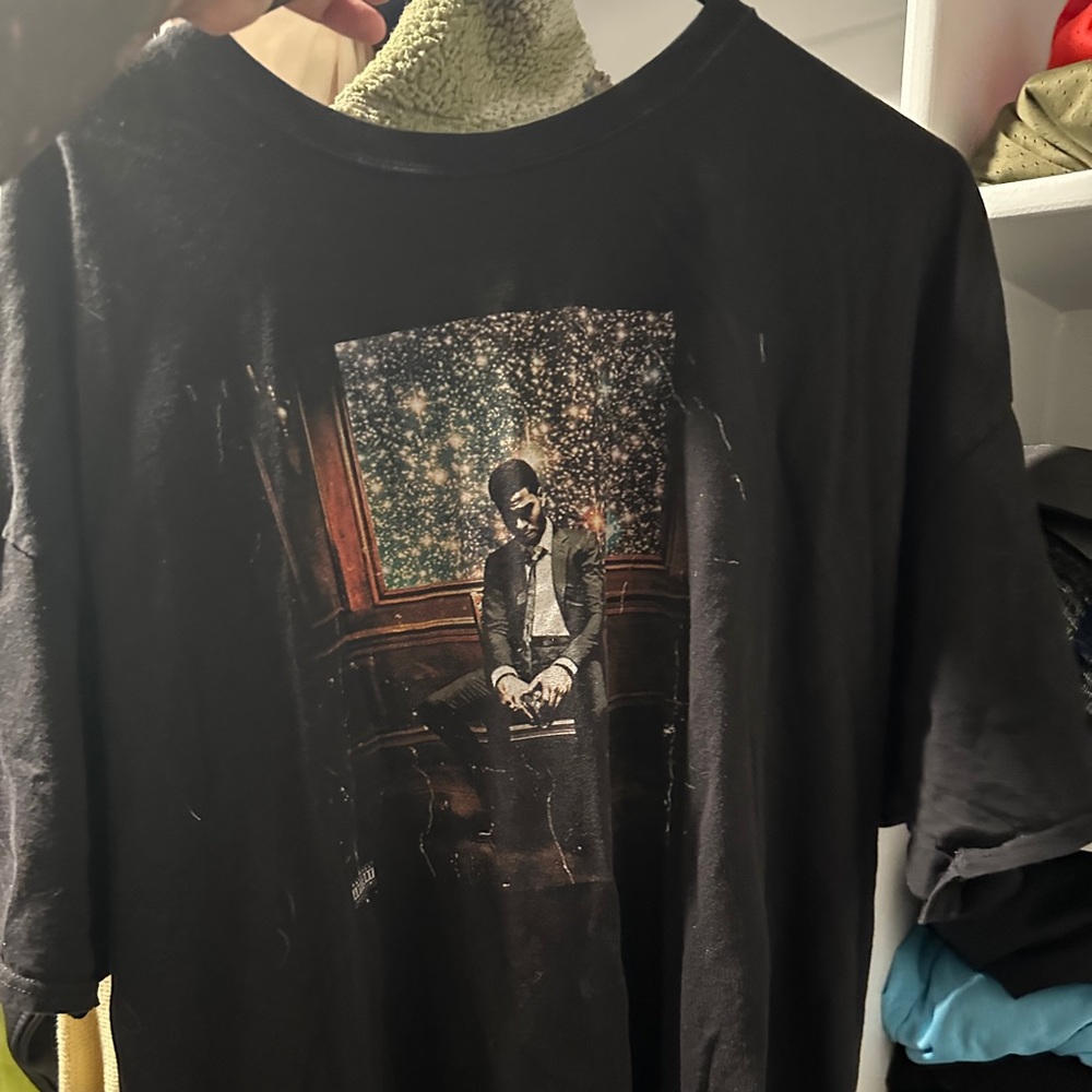 Vintage 3xl Hanes Kid Cudi man on the moon 2 tshirt